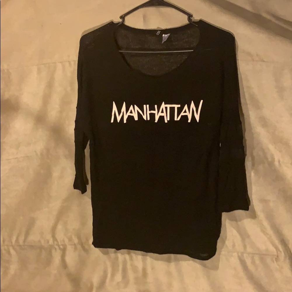 Manhattan shirt  ( BLK )